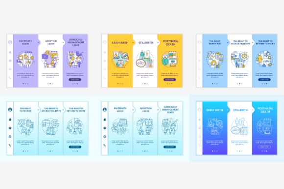 Maternity Leave Rights Vector Template Guide