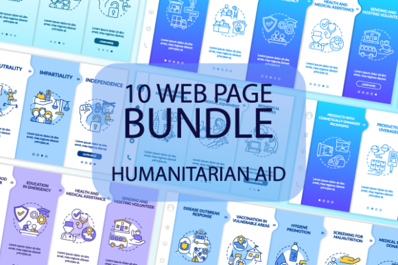 Streamlining Crisis Response Design with the Humanitarian Aid App Screens Bundle