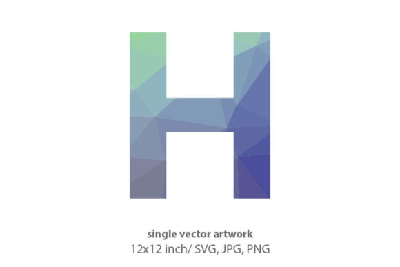 Unlocking Design Potential with Geometrical Pattern Letter H
