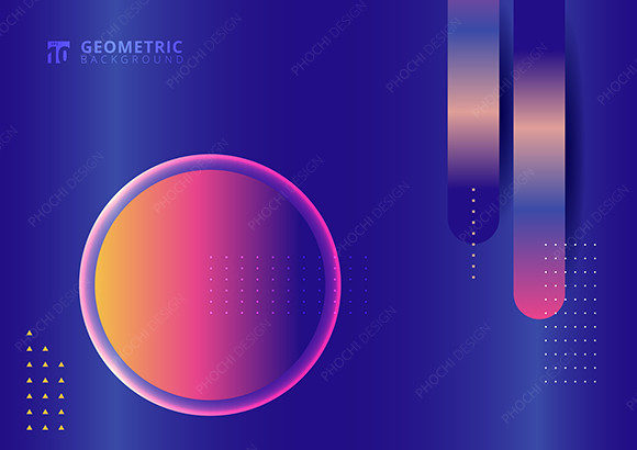 Unlocking the Potential of an Abstract Geometric Vibrant Background for Modern Design